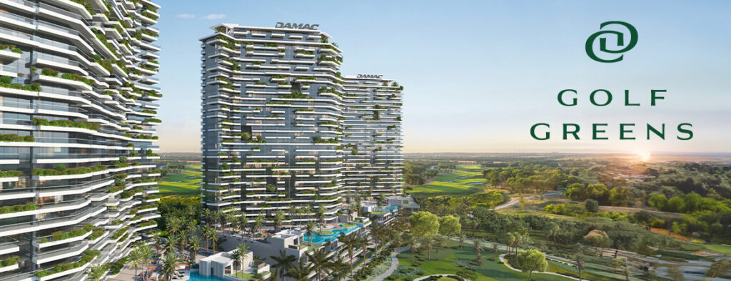 Golf Greens by Damac — a new residential complex with views of the golf course