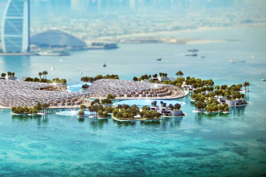 Ocean reef project Dubai