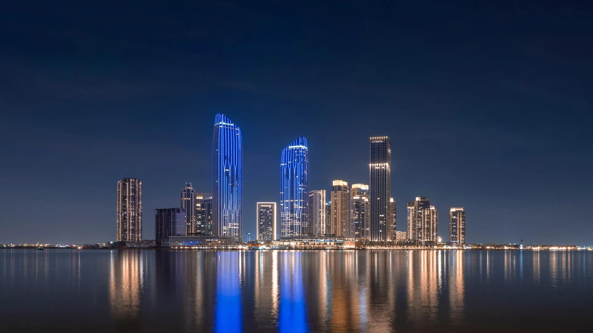 Altus at Dubai Creek Harbour exterior view