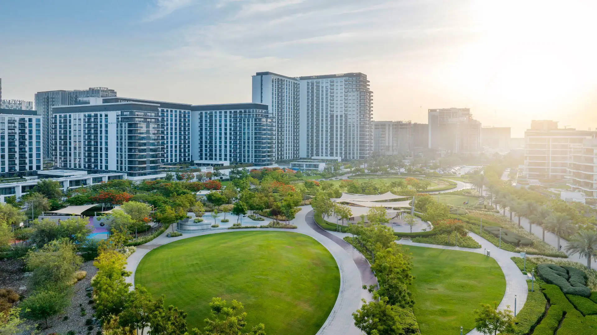 Parkland in Dubai Hills