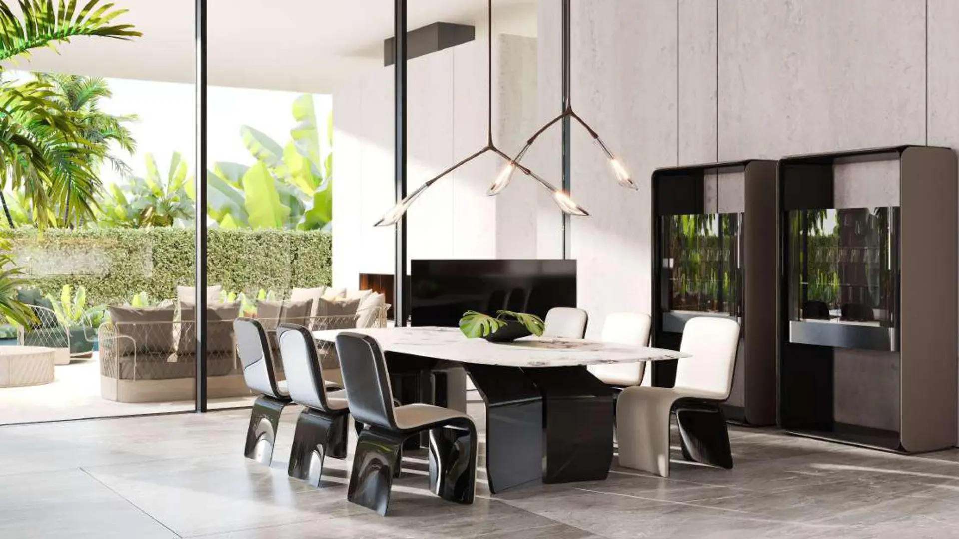 Mira villas table by bentley homes