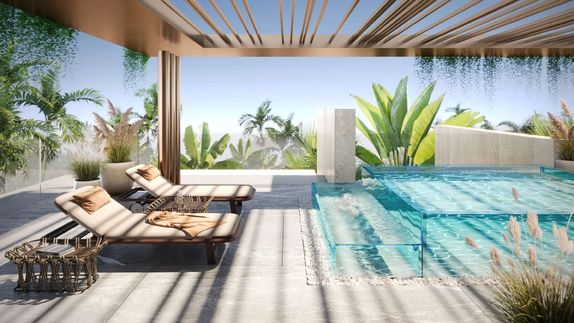 Mira villas pool views by bentley homes